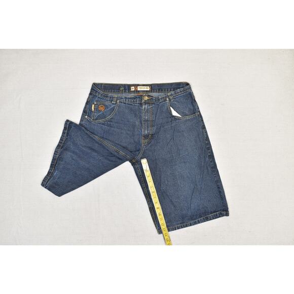 Men's Mecca USA Y2K Loose Fit Short Size 38 100% Cotton Baggy Fit - Picture 7 of 8